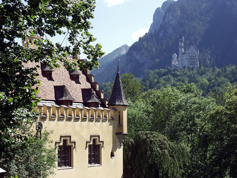 P8056896.jpg - View of Neuschwanstein from Hohenschwangau