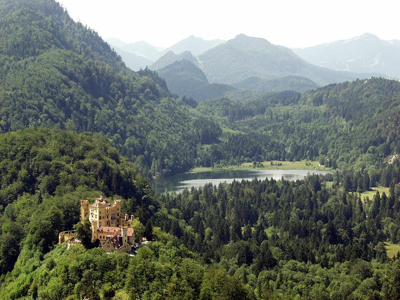 P8056945.jpg - Hohenschwangau from Neuschwanstein