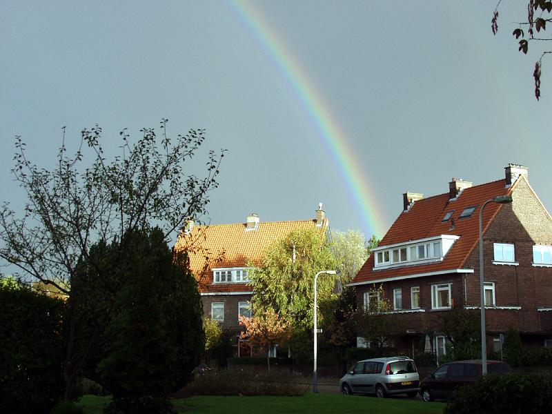 PB187746.jpg - Rainbow from front yard.  You can just make out the second band