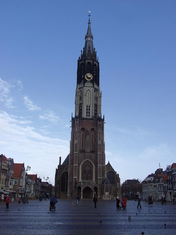 NewChurch3.jpg - New Church in Delft along the main square.