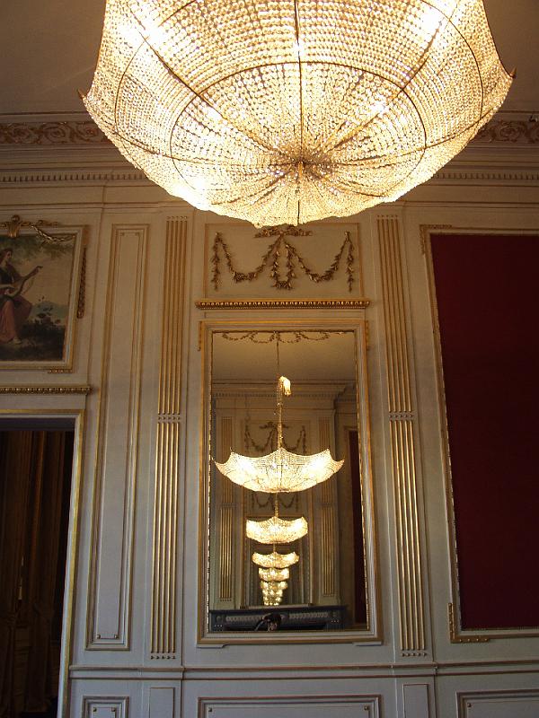 P2205712.jpg - Reflection of an Umbrella.  You can see me at the bottom of the mirror.