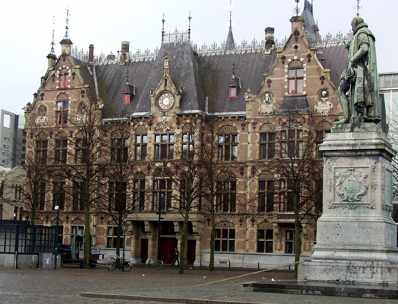 P1225642.jpg - Building along The Plein in The Hague