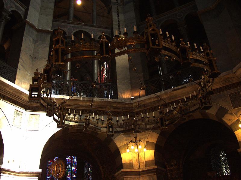 P7176704.jpg - The Chandelier in the Dom is a representation of the New Jerusalem.