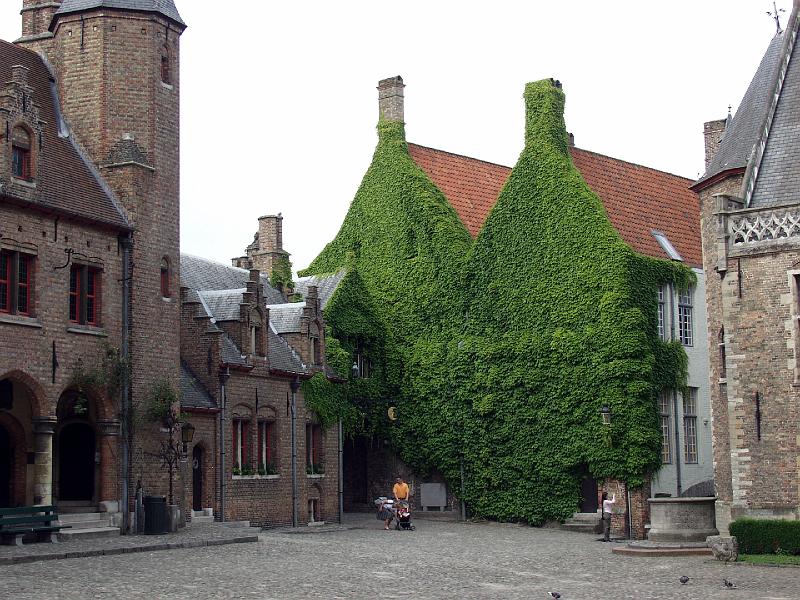 P7036602.jpg - Pretty green house. Same house that we went under in the boat.