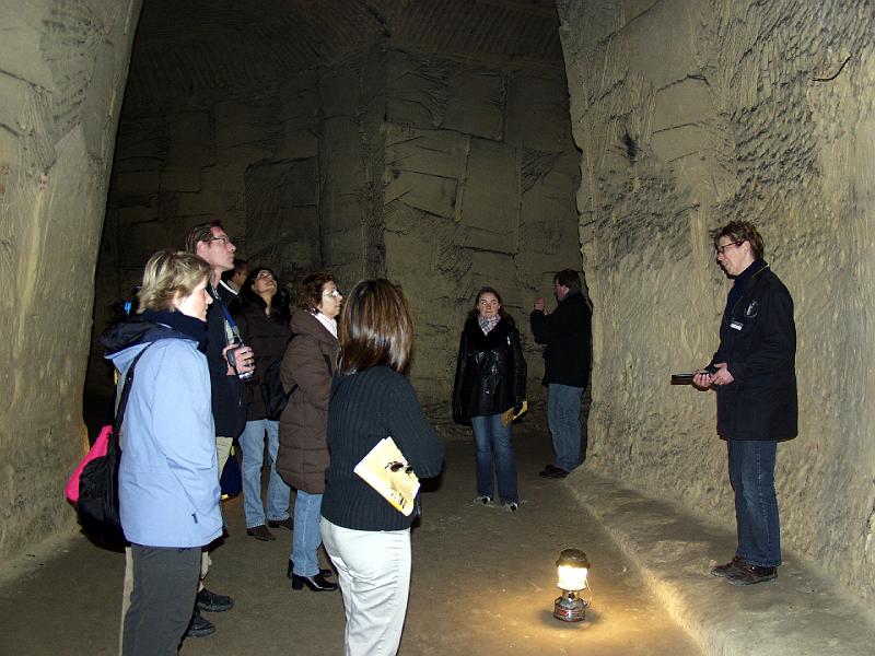 P3165814.jpg - These caves were used to quarry stones for the walls around Maastricht